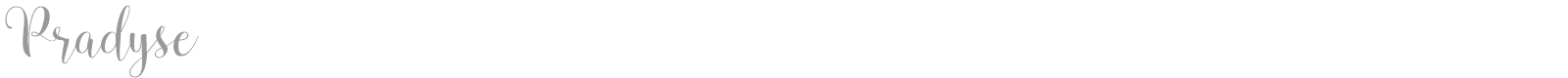 Pradyse font preview